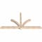 Ekena Millwork Redmond Smooth Timber Gable Bracket, Douglas Fir, 84"W x 45"H x 3 1/2"D x 3 1/2"F, 13/12 Pitch GBW084X45X0404RED00SDF - alternate 4